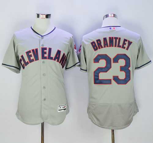 Cleveland Indians #23 Michael Brantley Gray 2016 Flexbase Collection Stitched Jersey,We sell and wholesale Cleveland Indians #23 Michael Brantley Gray 2016 Flexbase Collection Stitched Jersey on line form chian!